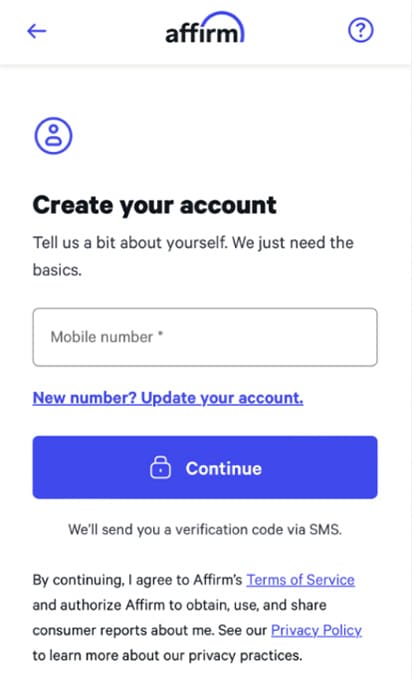 Choose How you will pay